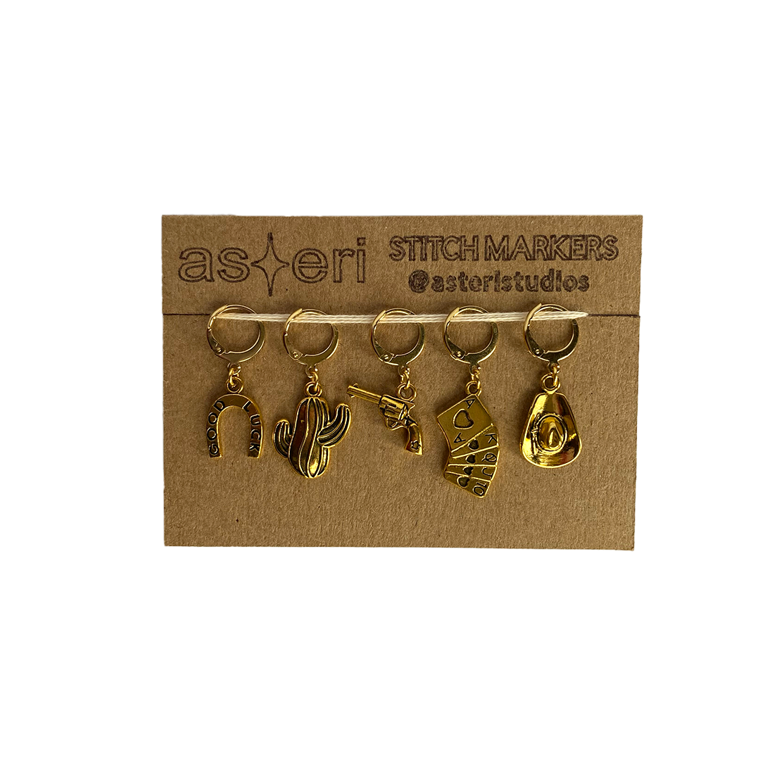 Stitch Markers - Wild West
