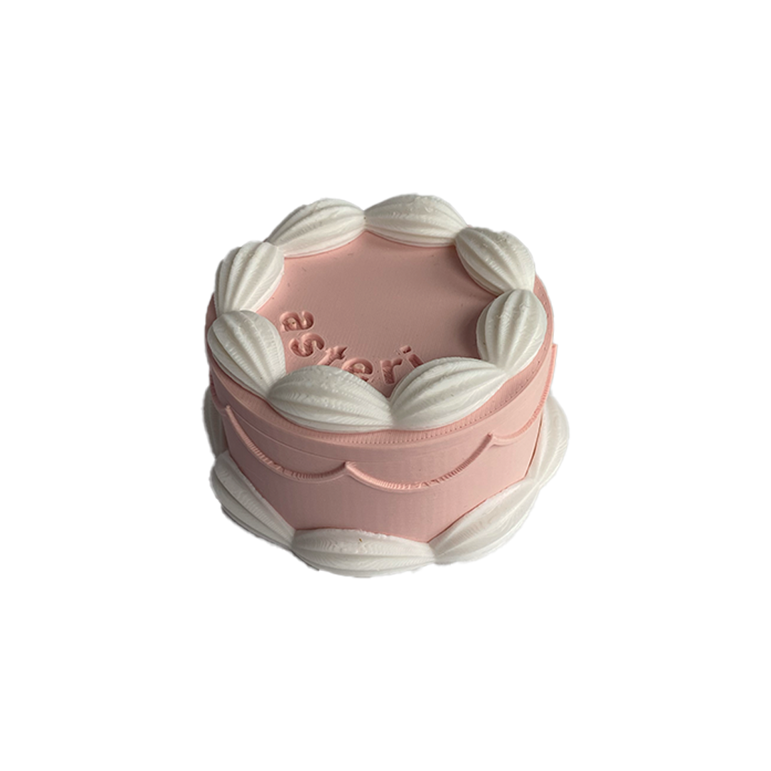 Cake Trinket Pot