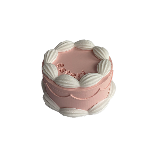 Cake Trinket Pot