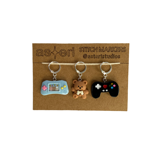 Stitch Markers - Cosy Gaming