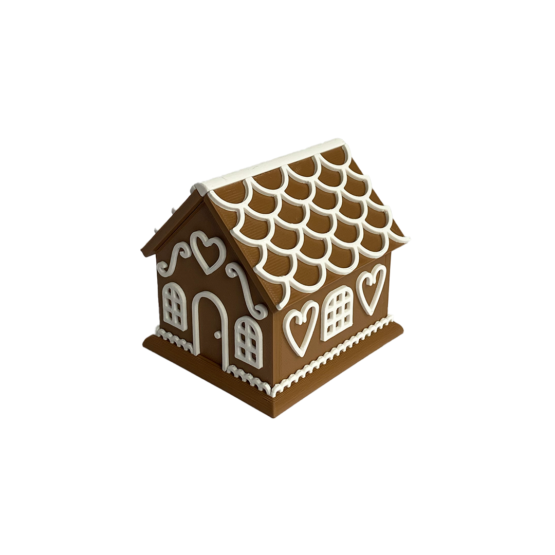 Gingerbread House Trinket Pot