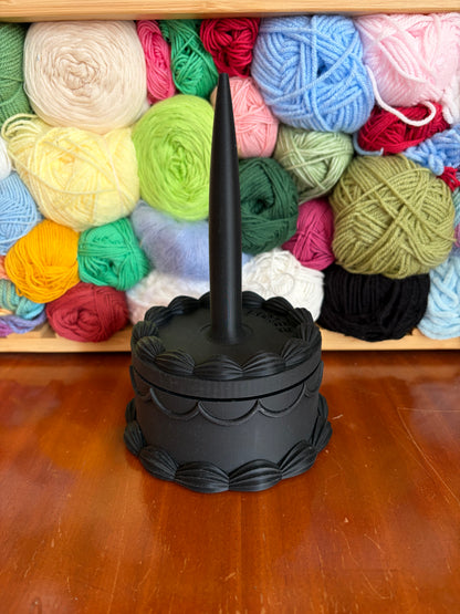 All Black Cake Yarn Spinner