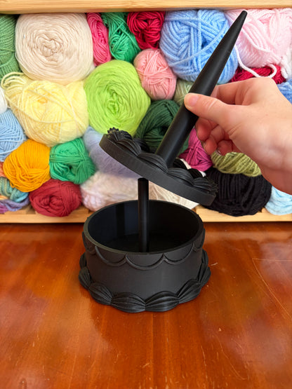 All Black Cake Yarn Spinner