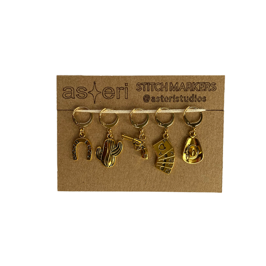 Stitch Markers - Wild West